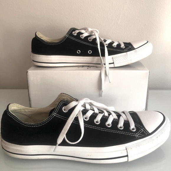 Converse Other - Converse Chuck Taylor All Star Black Low Top  Men’s Size 12